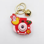 3-in-1 Camera Keychain with Image Projector — Kawaii Character Bag Charm