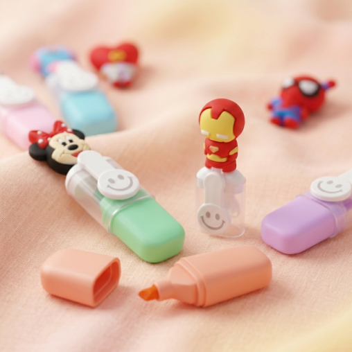 Cute Characters Highlighter – Set Of 6