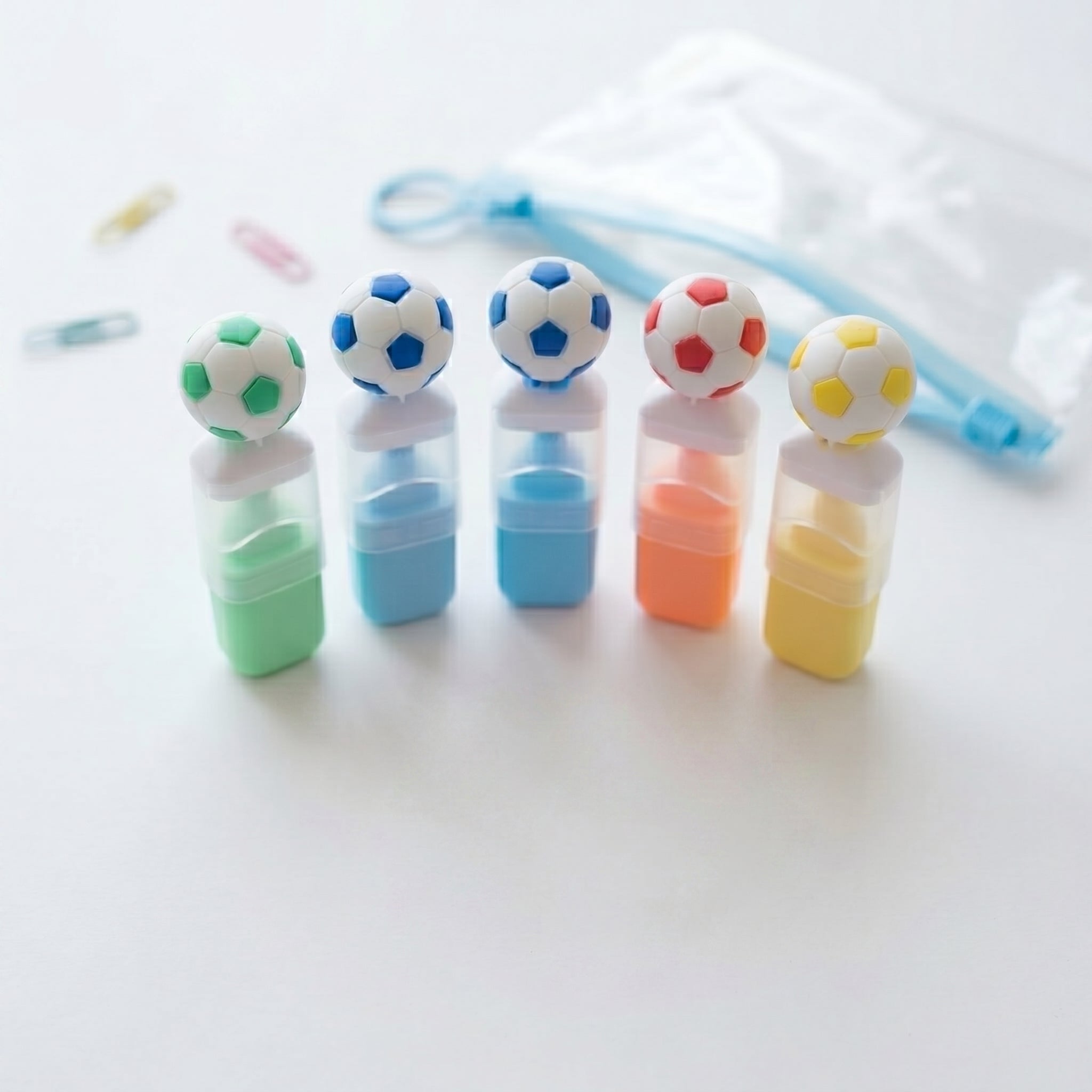 Cute Football Highlighter – Set Of 6
