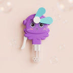 2-in-1 Animal Bubble Fan — Handheld Mini Fan & Bubble Blower for Kids